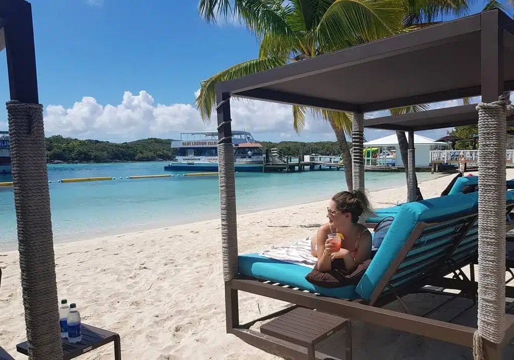 Blue Lagoon Island, VIP package, The Bahamas