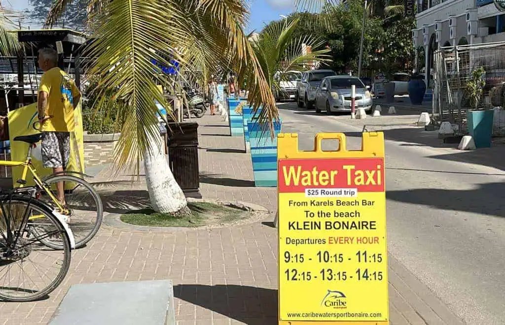 Water taxi info
