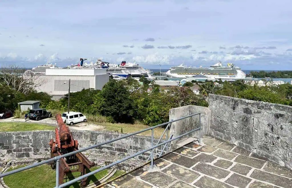 Port of Nassau - View from Fort Fincastle