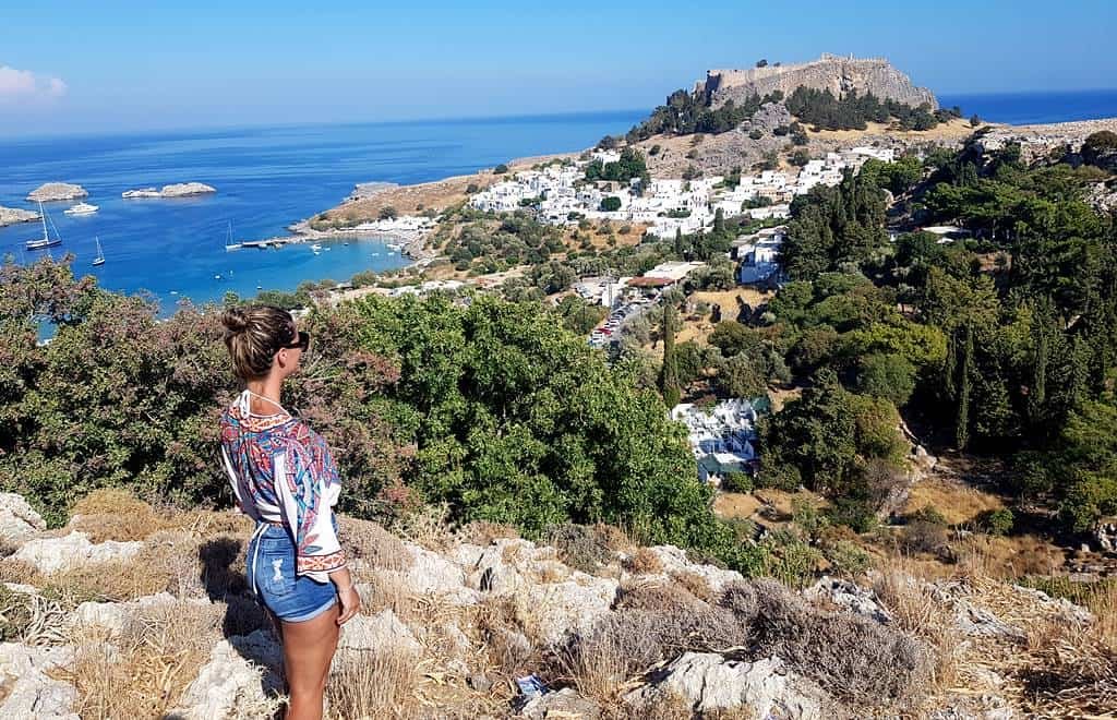 Lindos village, Rhodes island