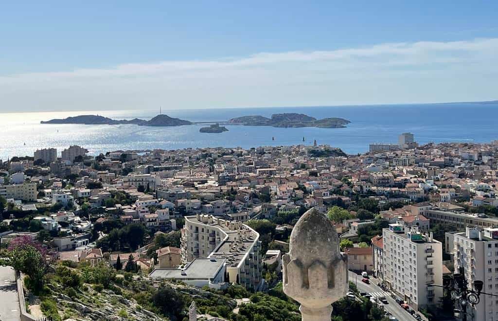 Frioul Islands and Chateau d'If -View from Notre Dame de la Garde