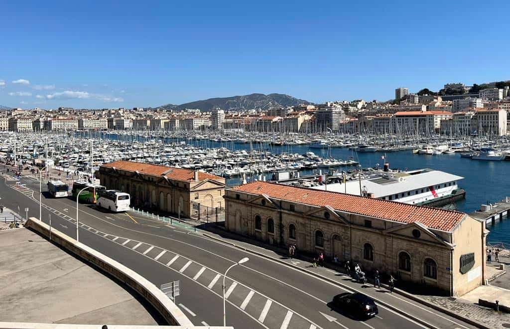Marseille Old Port -Cruise shuttle drop-off point