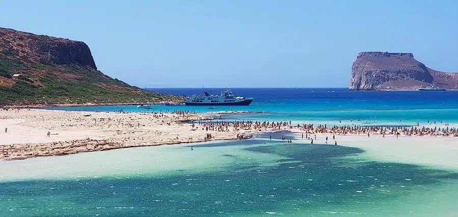 Balos lagoon