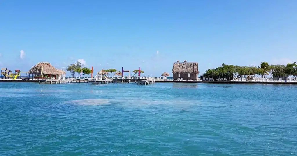 Starfish island in Belize