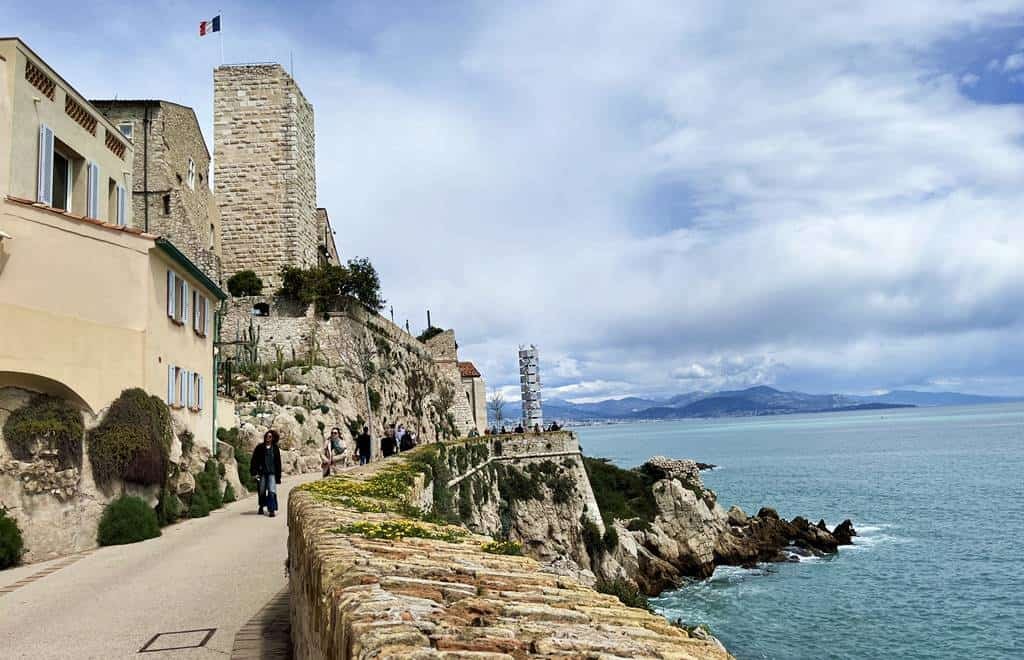 Antibes Old Town promenade