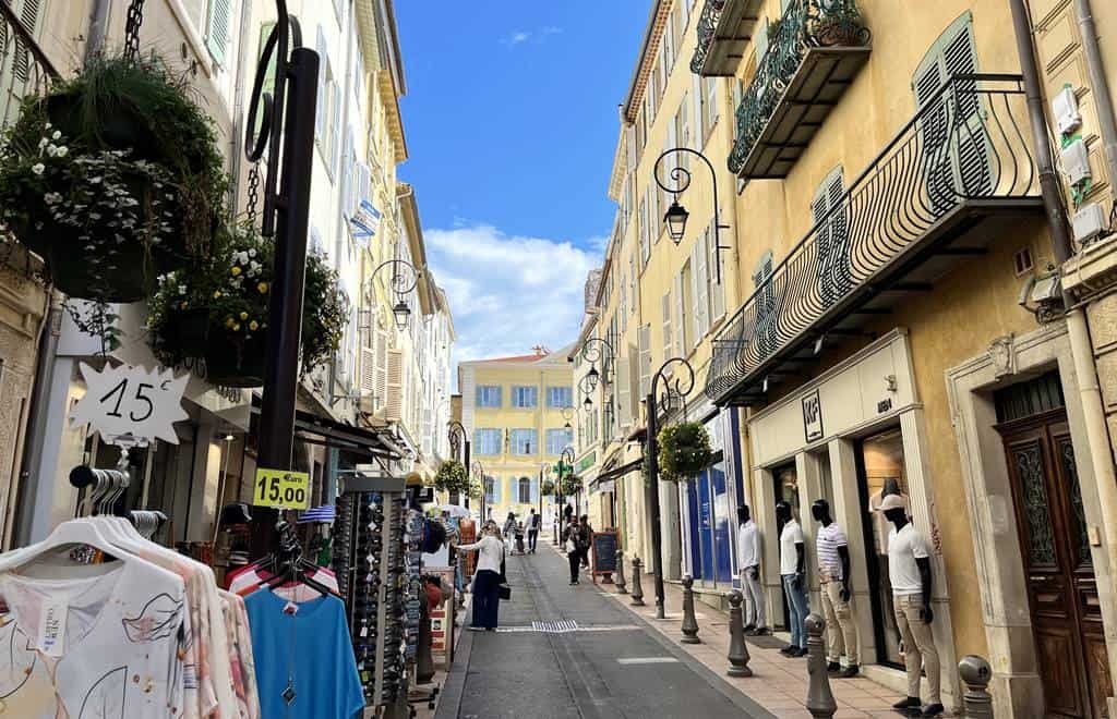 Antibes Old Town shops