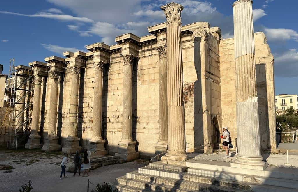 Hadrian's Library Athens