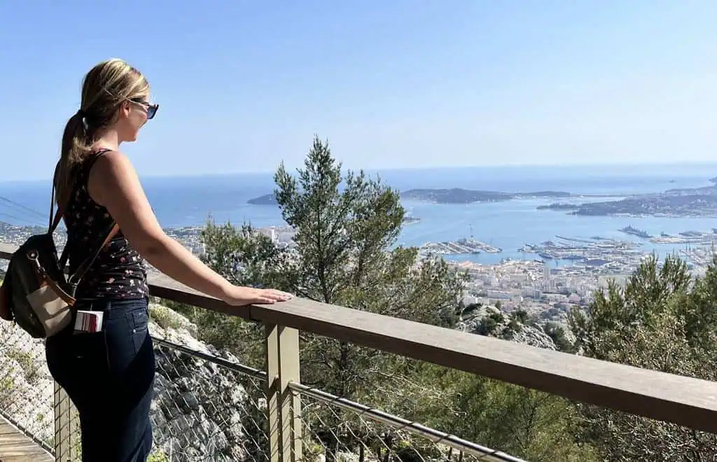 Mont Faron city view