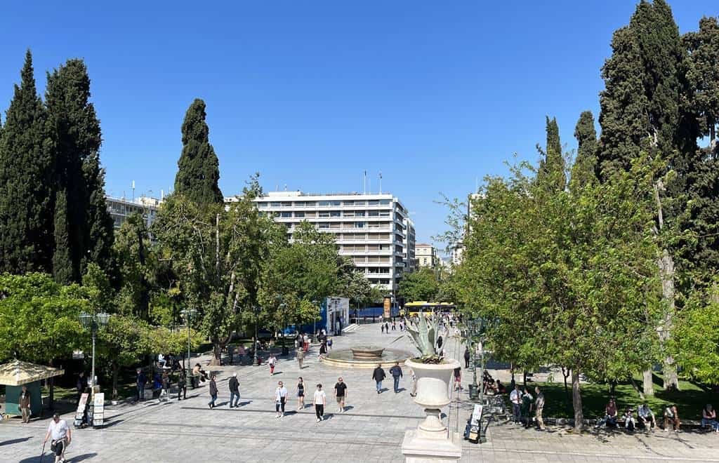 Syntagma Square in Athens