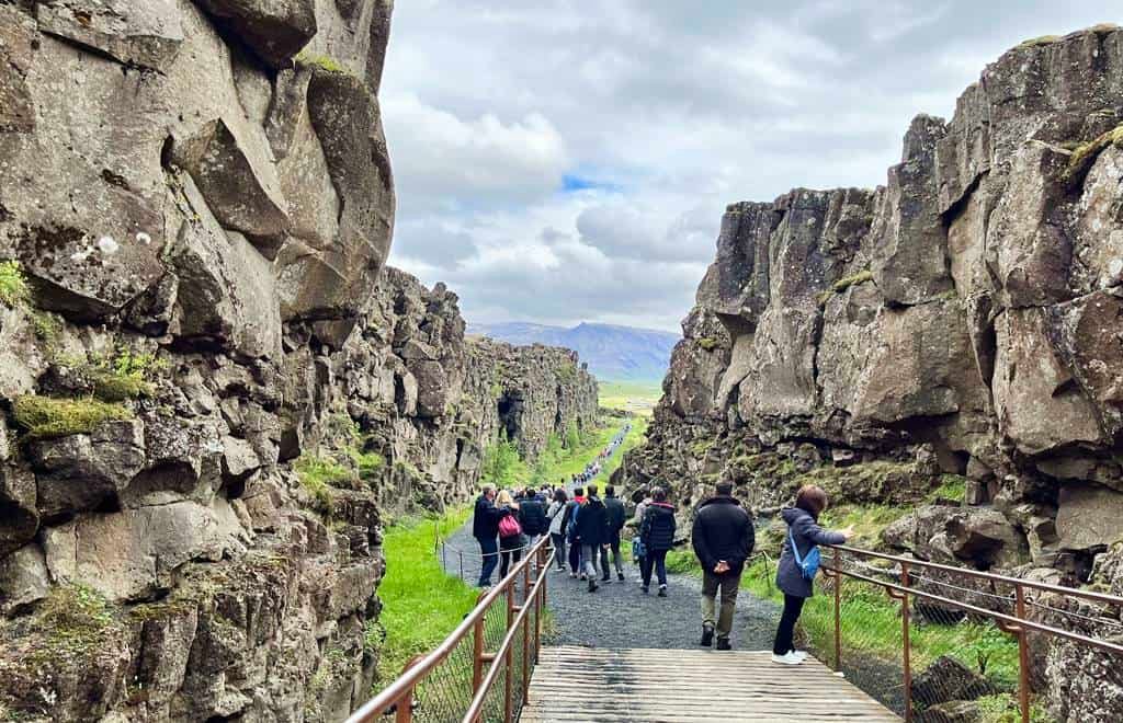 Þingvellir National Park tectonic plates