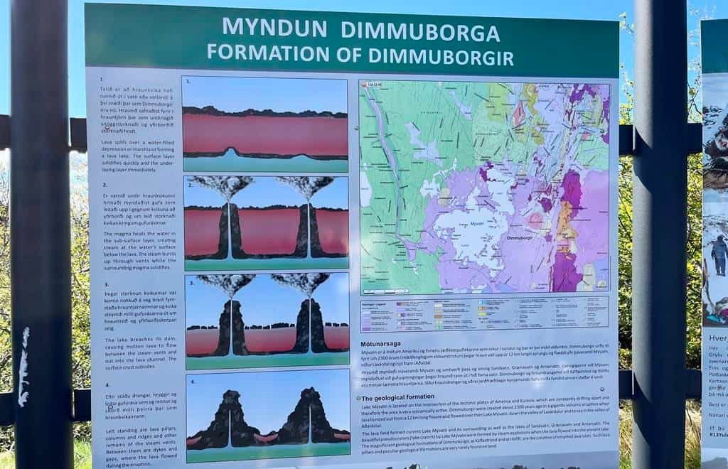Dimmuborgir info board