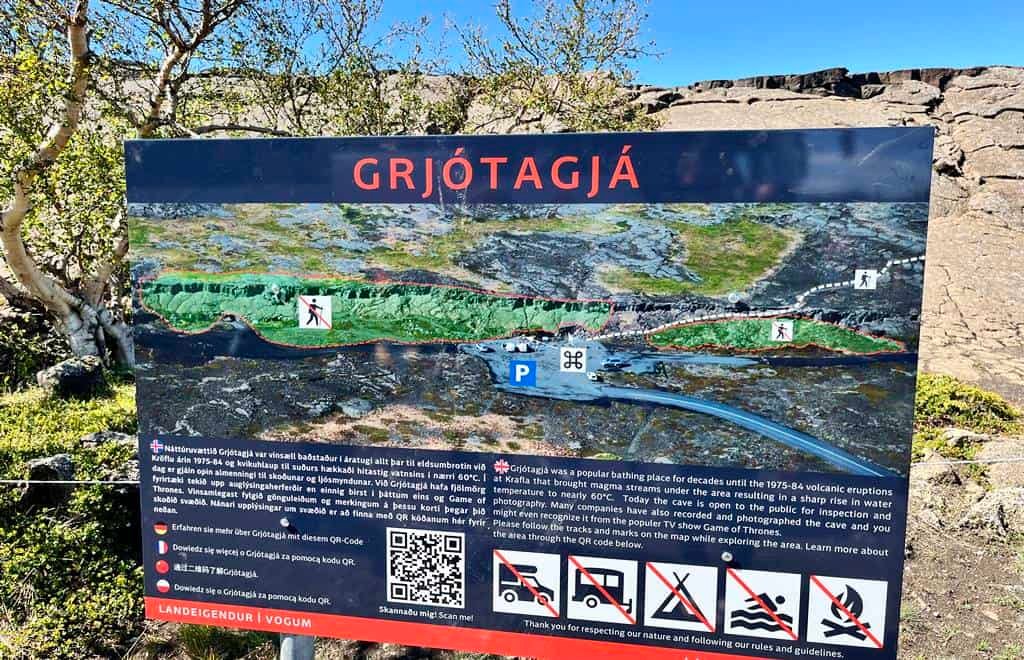 Grjotagja Cave